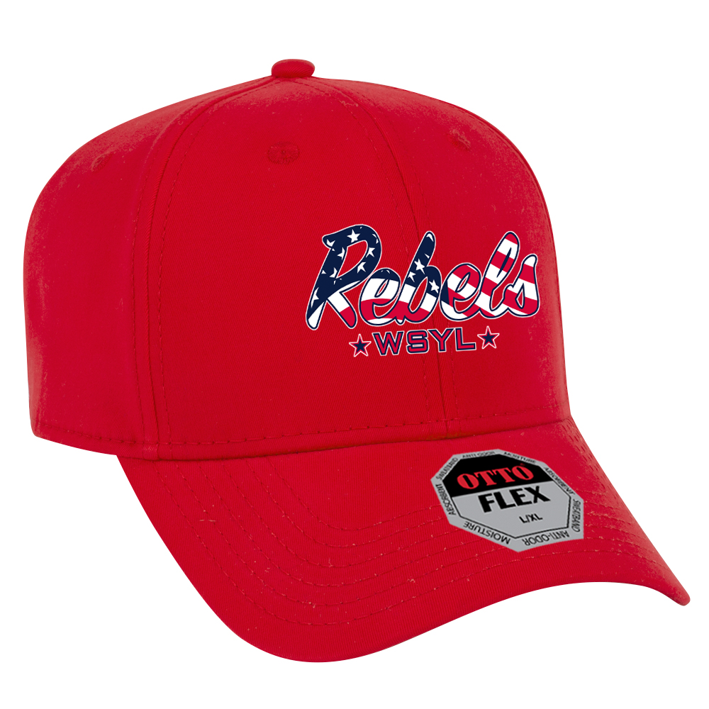 Rebels World Series Youth League Flex-Fit Hat