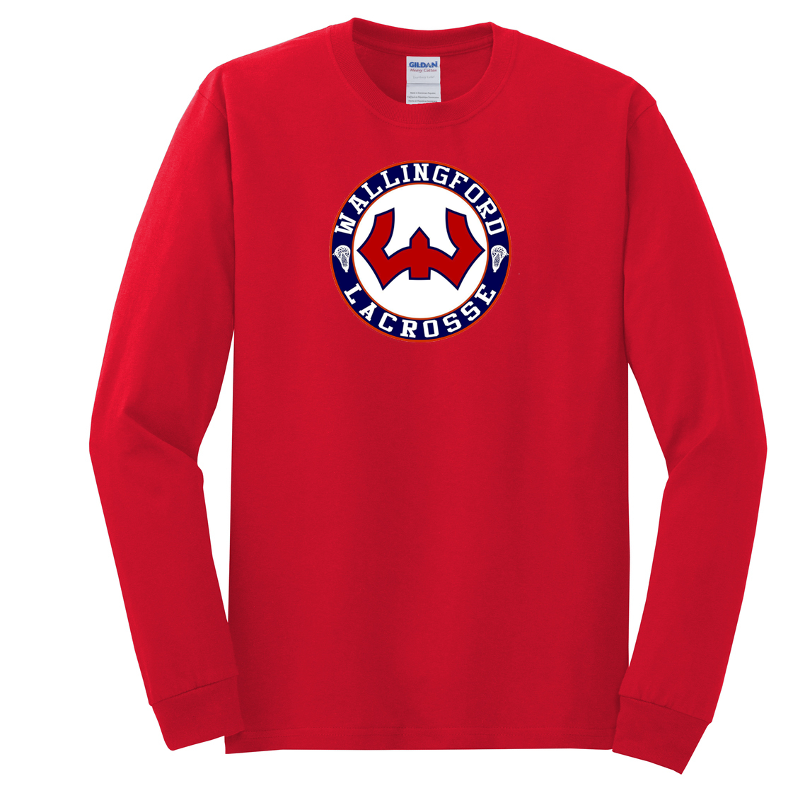 Wallingford Youth Lacrosse Cotton Long Sleeve Shirt