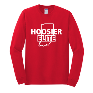 Hoosier Elite Basketball Cotton Long Sleeve Shirt