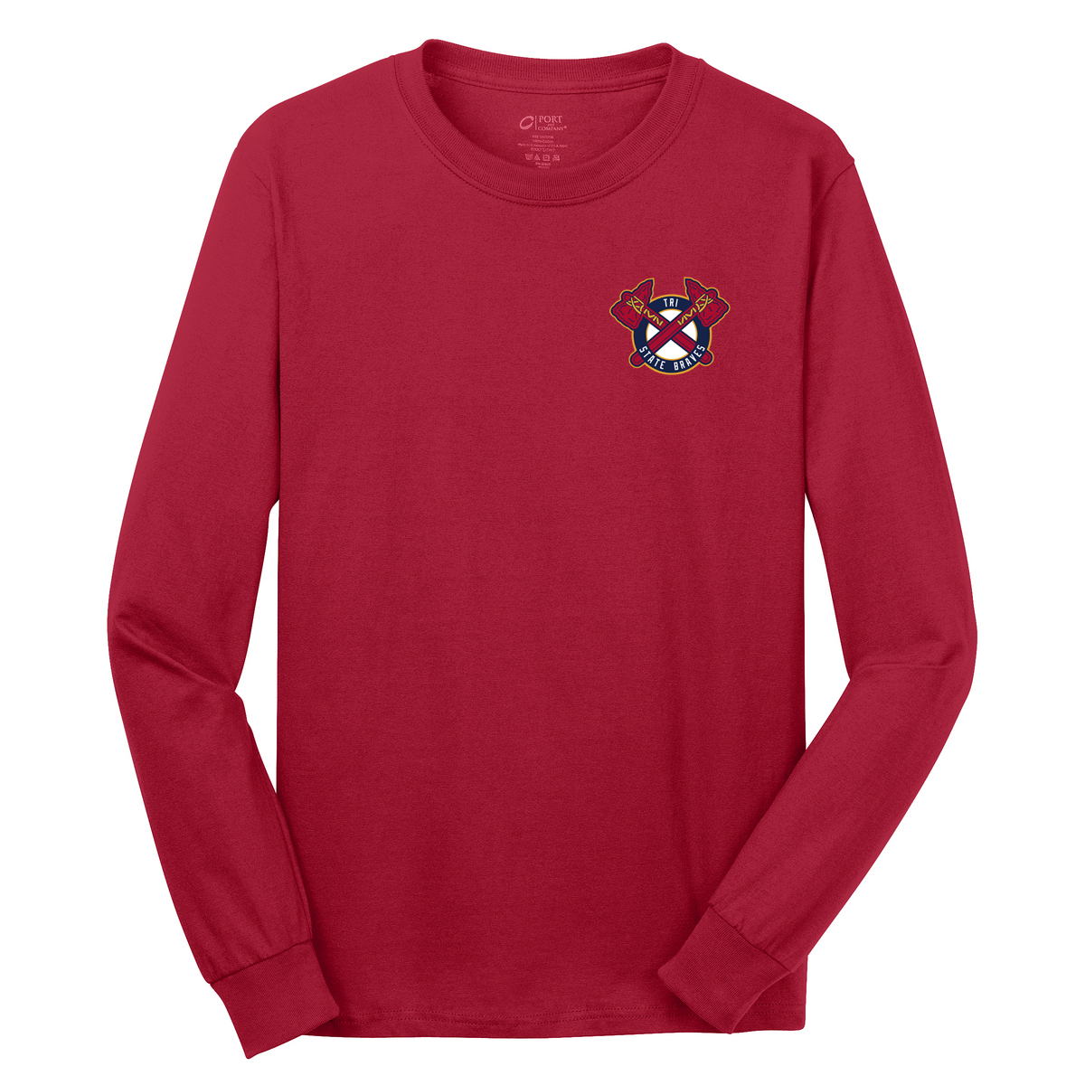 Tri-State Braves Cotton Long Sleeve Shirt