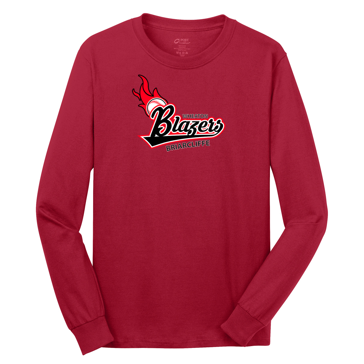 Blazers Baseball Cotton Long Sleeve Shirt