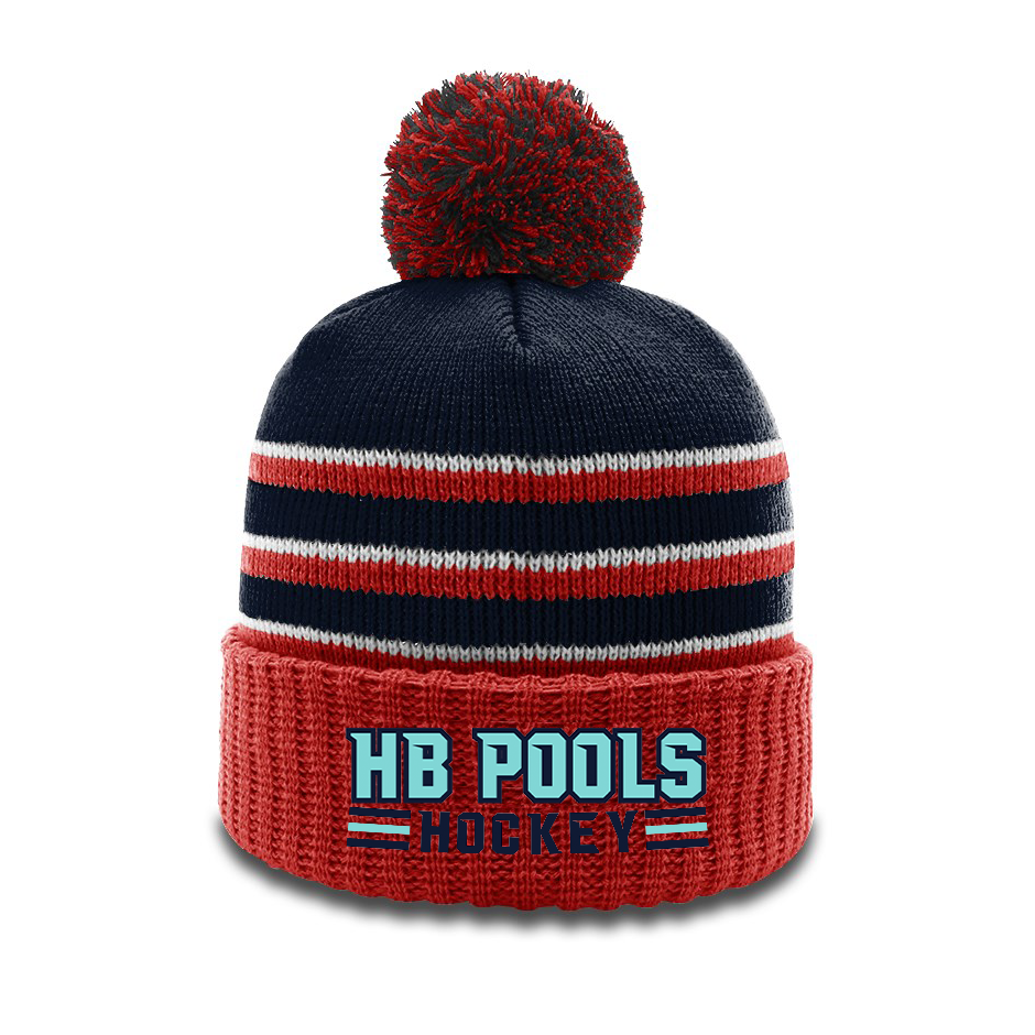 Kraken Hockey Richardson Striped Beanie W/ Cuff