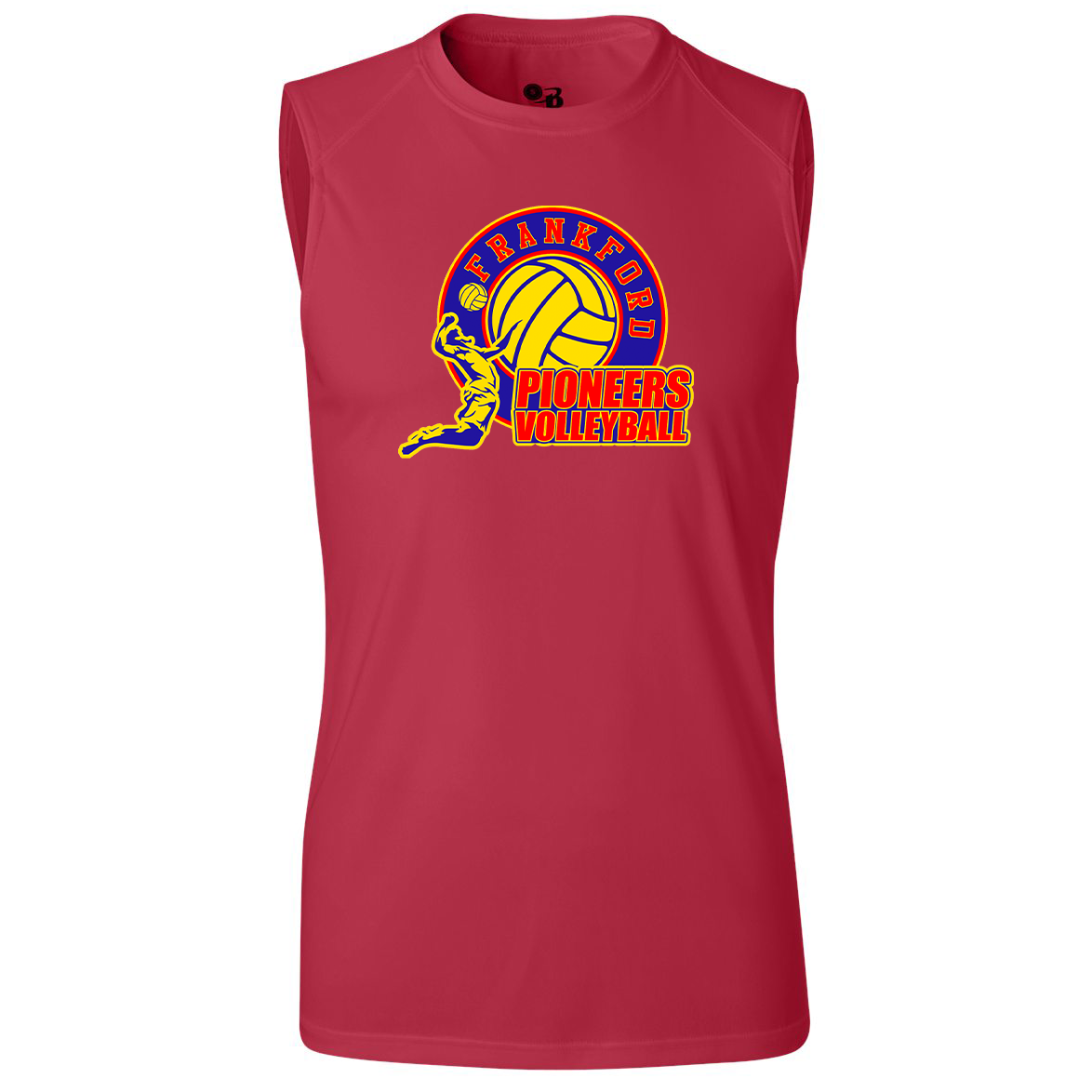 Frankford High School Girls Volleyball B-Core Sleeveless Performance Tank