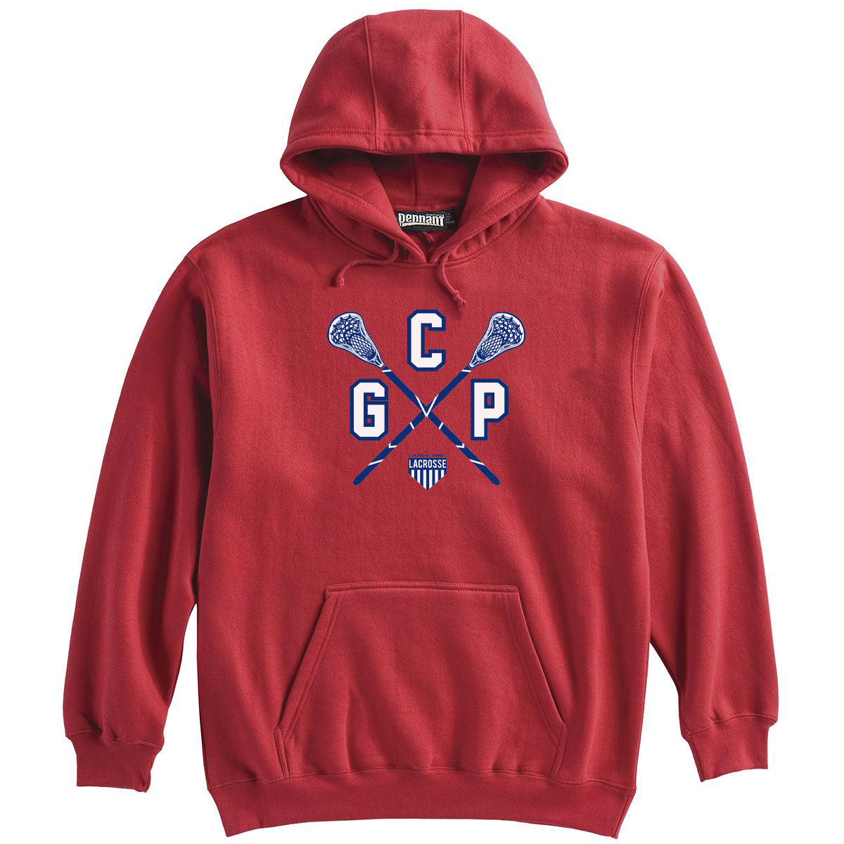 GCP Lacrosse Red Sweatshirt