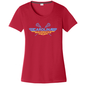 Carolina Maverick Lacrosse Women's CottonTouch Performance T-Shirt
