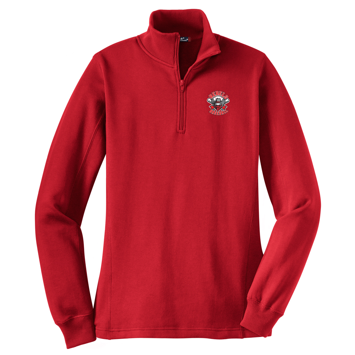 Rebels Baseball Women's 1/4 Zip Fleece