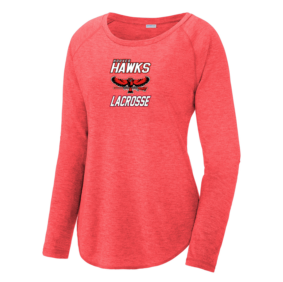 Hawks Lacrosse Women's Raglan Long Sleeve CottonTouch