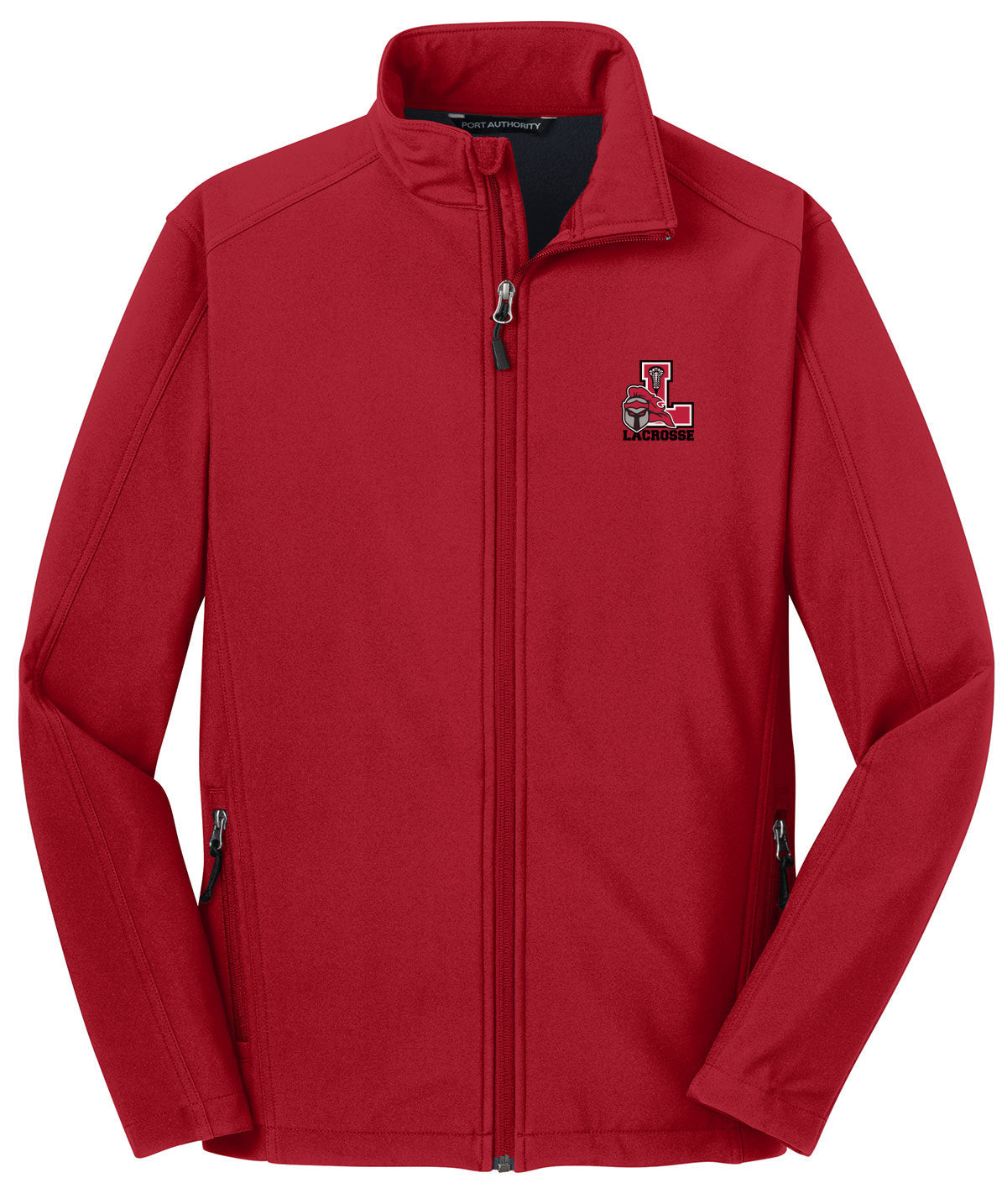 Lancaster Legends Lacrosse Red Soft Shell Jacket
