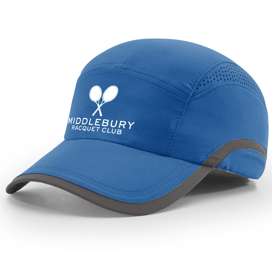 Middlebury Racquet Club Vented Running Cap