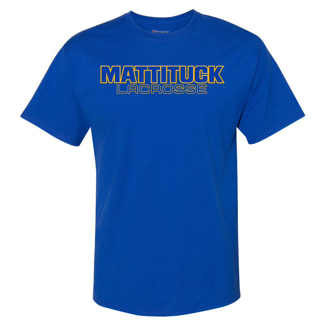Mattituck Lacrosse Champion Short Sleeve T-Shirt