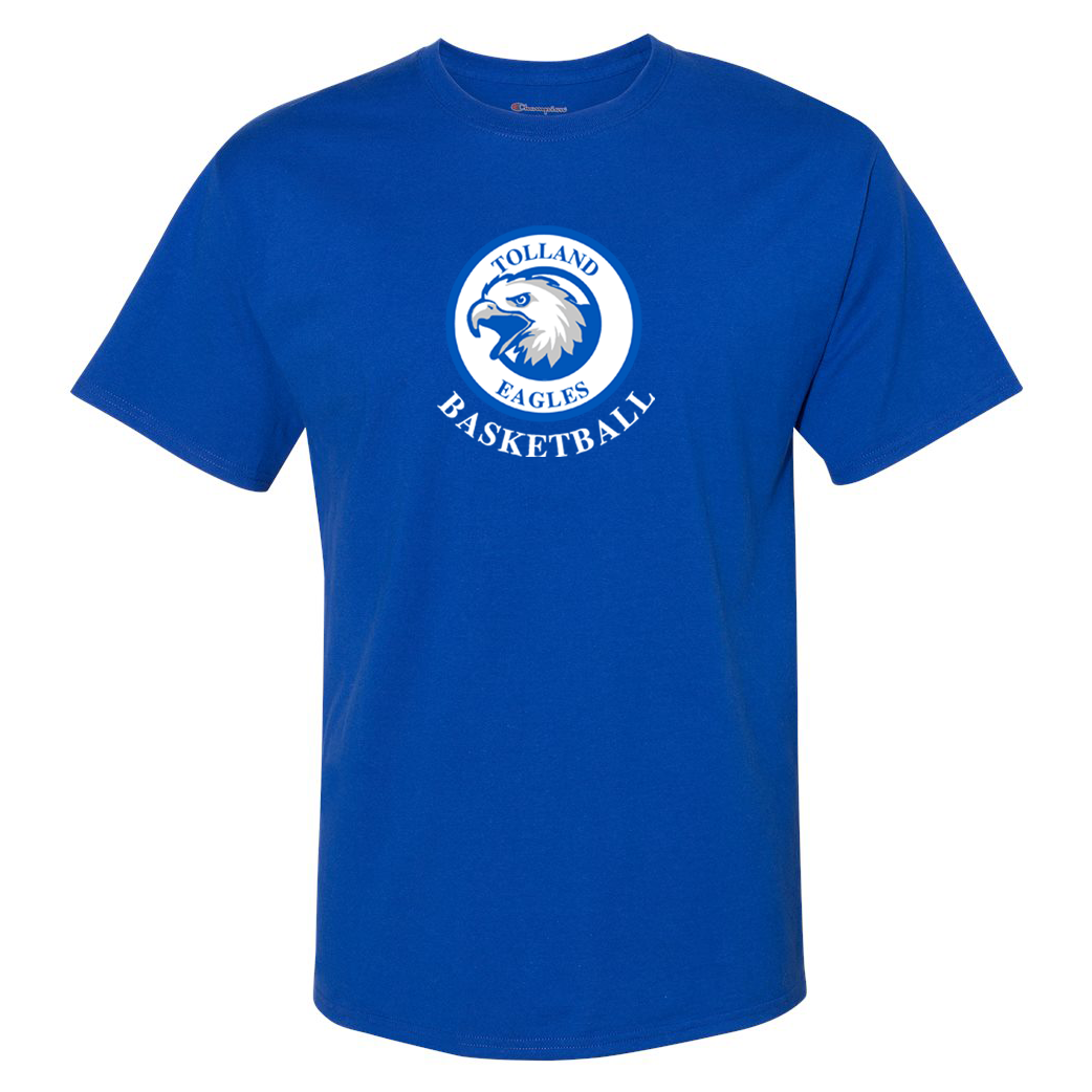 Tolland Travel Basketball Champion Short Sleeve T-Shirt