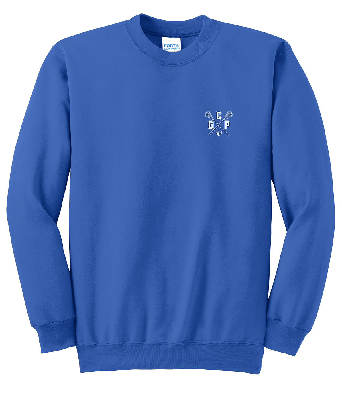 GCP Lacrosse Royal Crew Neck Sweater