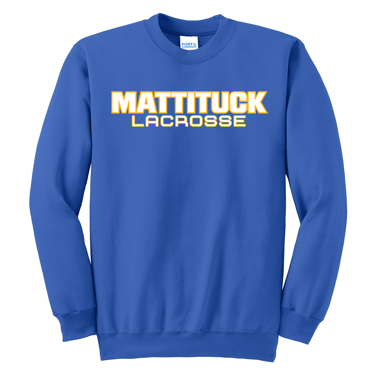 Mattituck Lacrosse Crew Neck Sweatshirt
