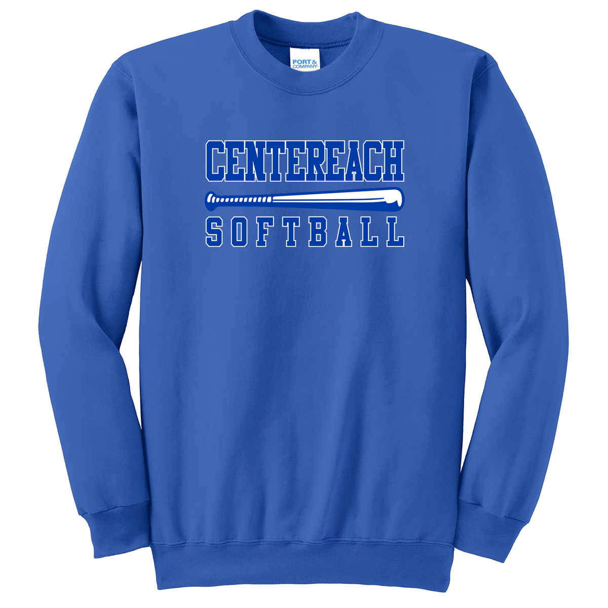 Centereach Softball Crew Neck Sweater