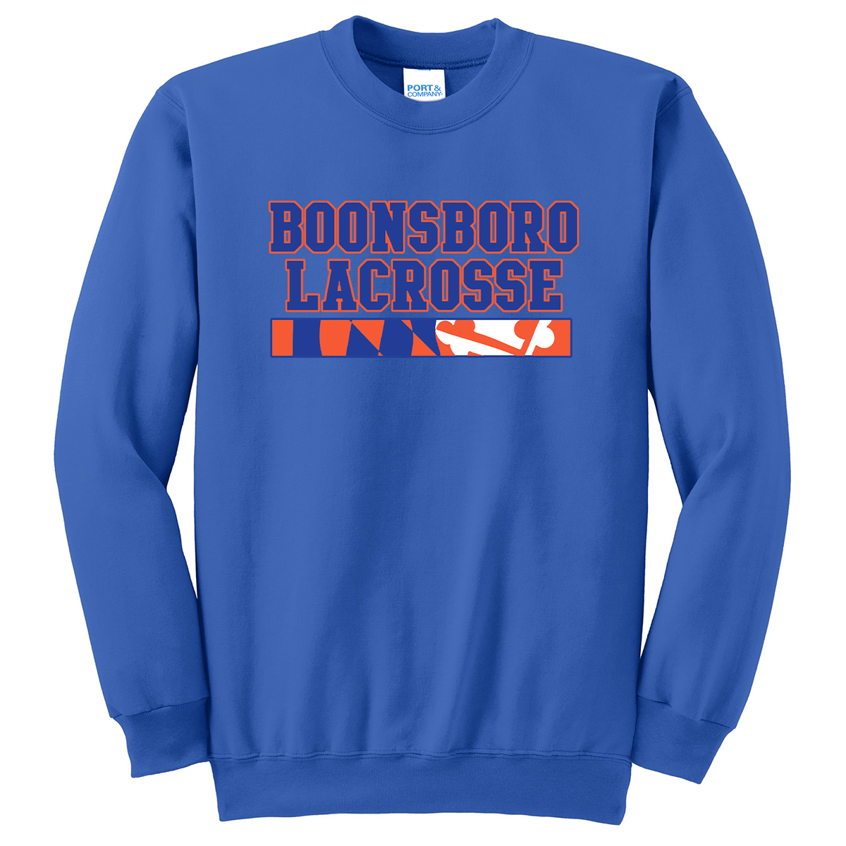 Boonsboro Lacrosse Crew Neck Sweater