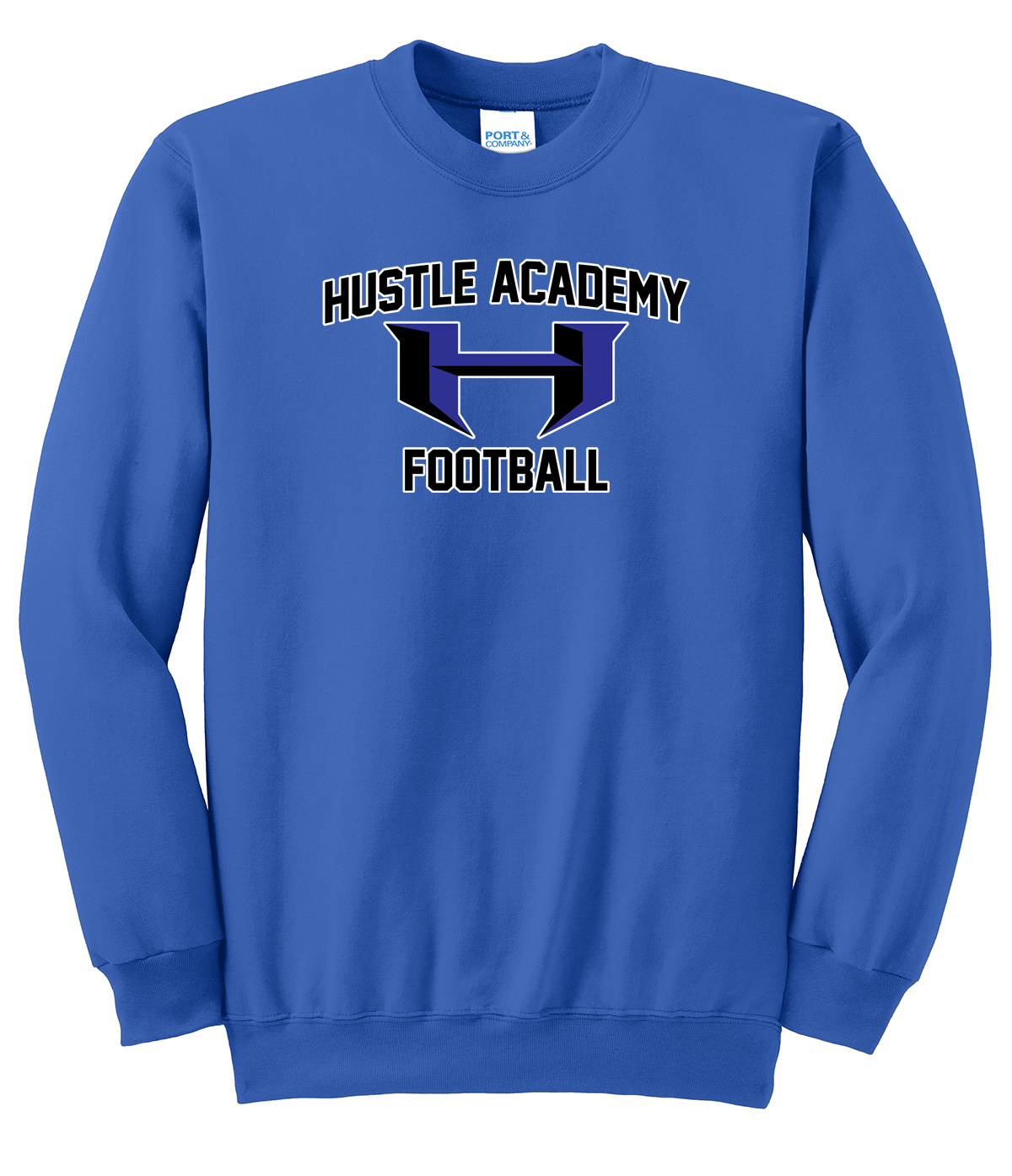 Hustle Academy Football Crew Neck Sweater