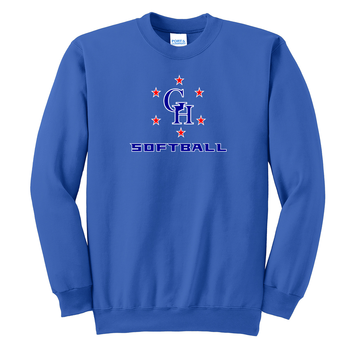 Great Hollow Softball Crew Neck Sweater