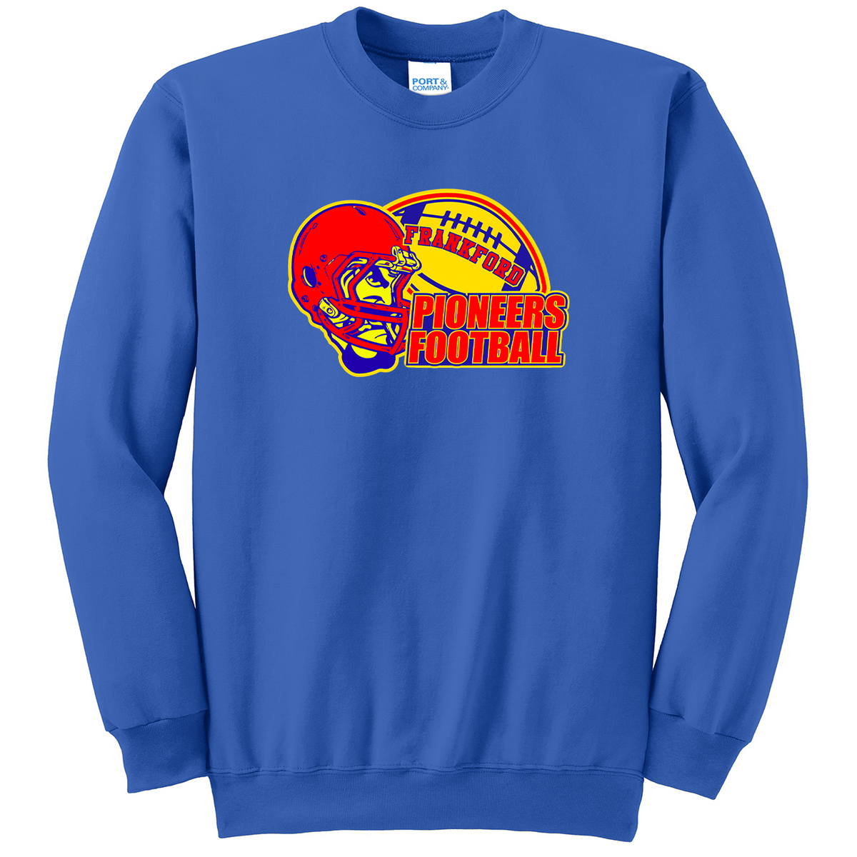 Frankford High School Football & Volleyball Crew Neck Sweater