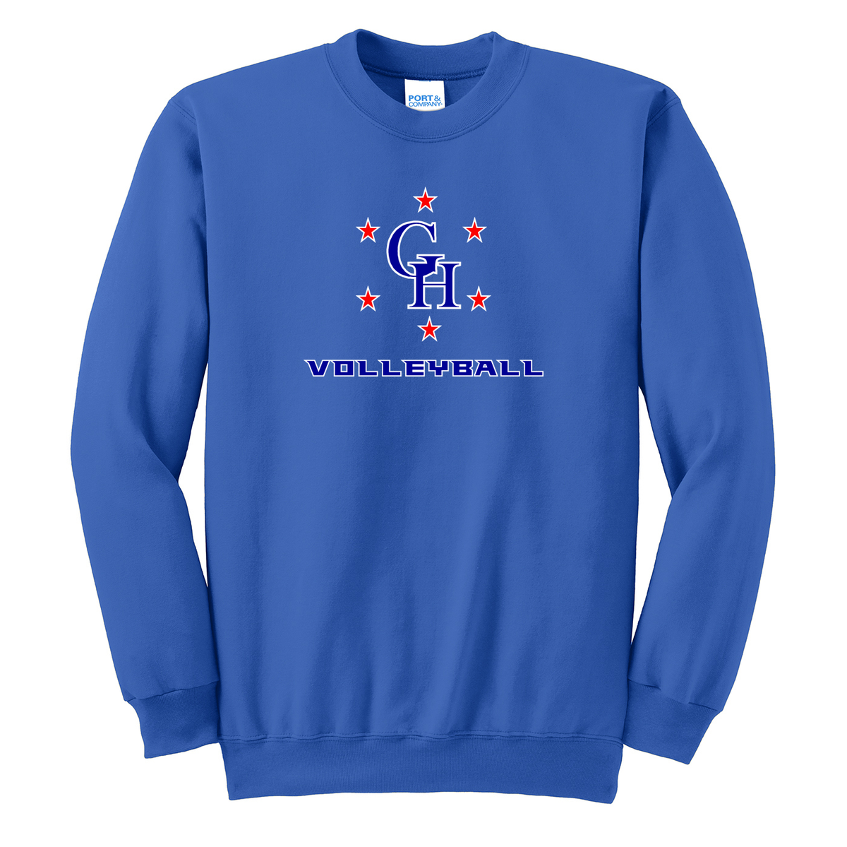 Great Hollow Volleyball  Crew Neck Sweater