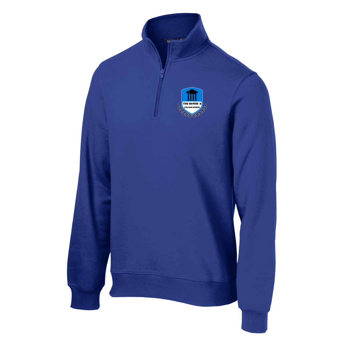 The Davies and Pulliam School  1/4 Zip Fleece