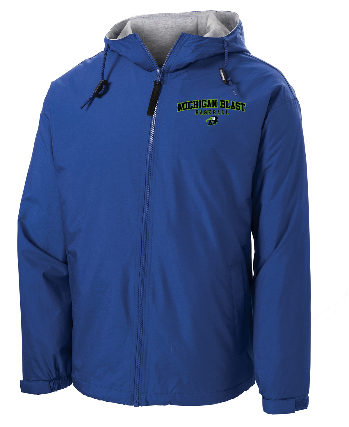 Michigan Blast Elite Baseball Hooded Jacket