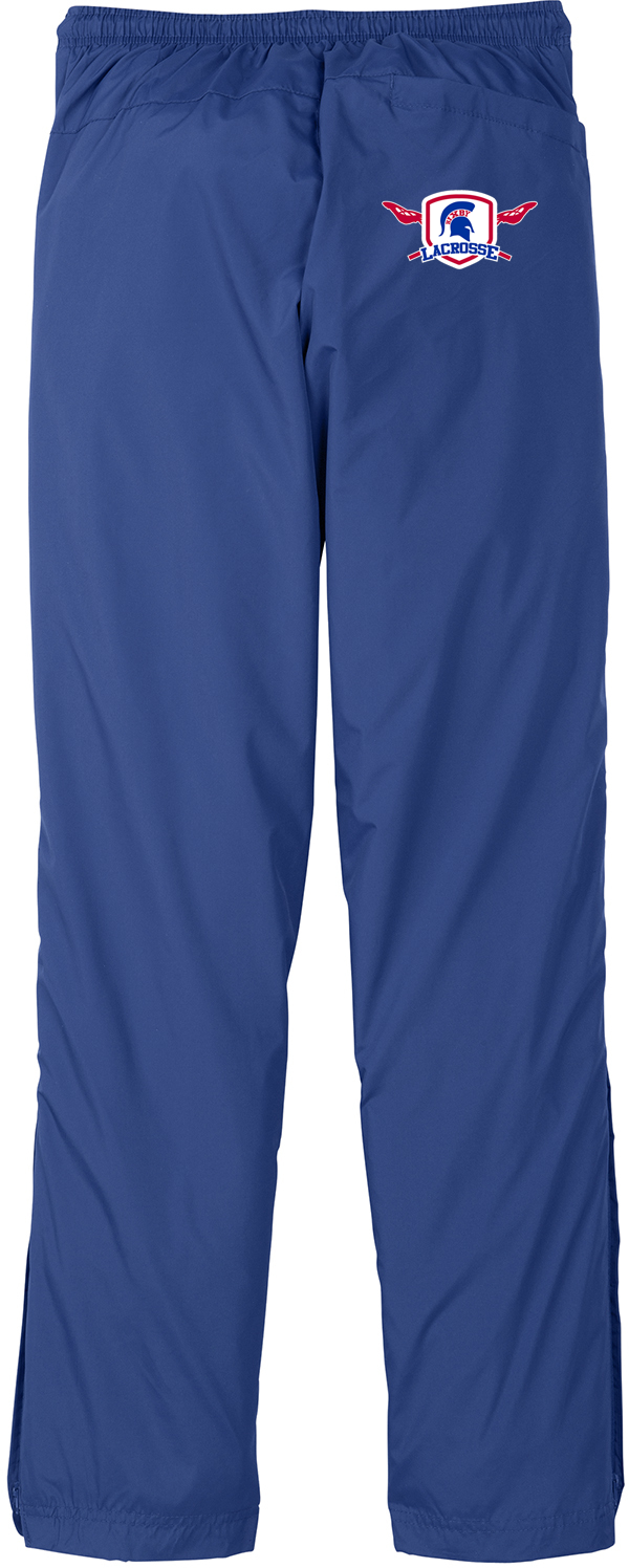 Bixby Lacrosse Royal Blue Rain/Wind Pants