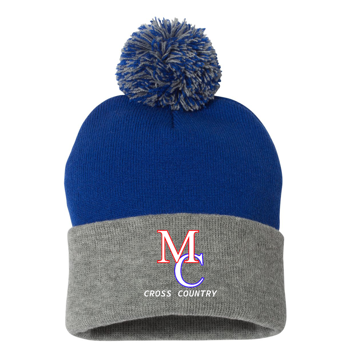Middle Country Cross Country Sportsman Pom-Pom Beanie