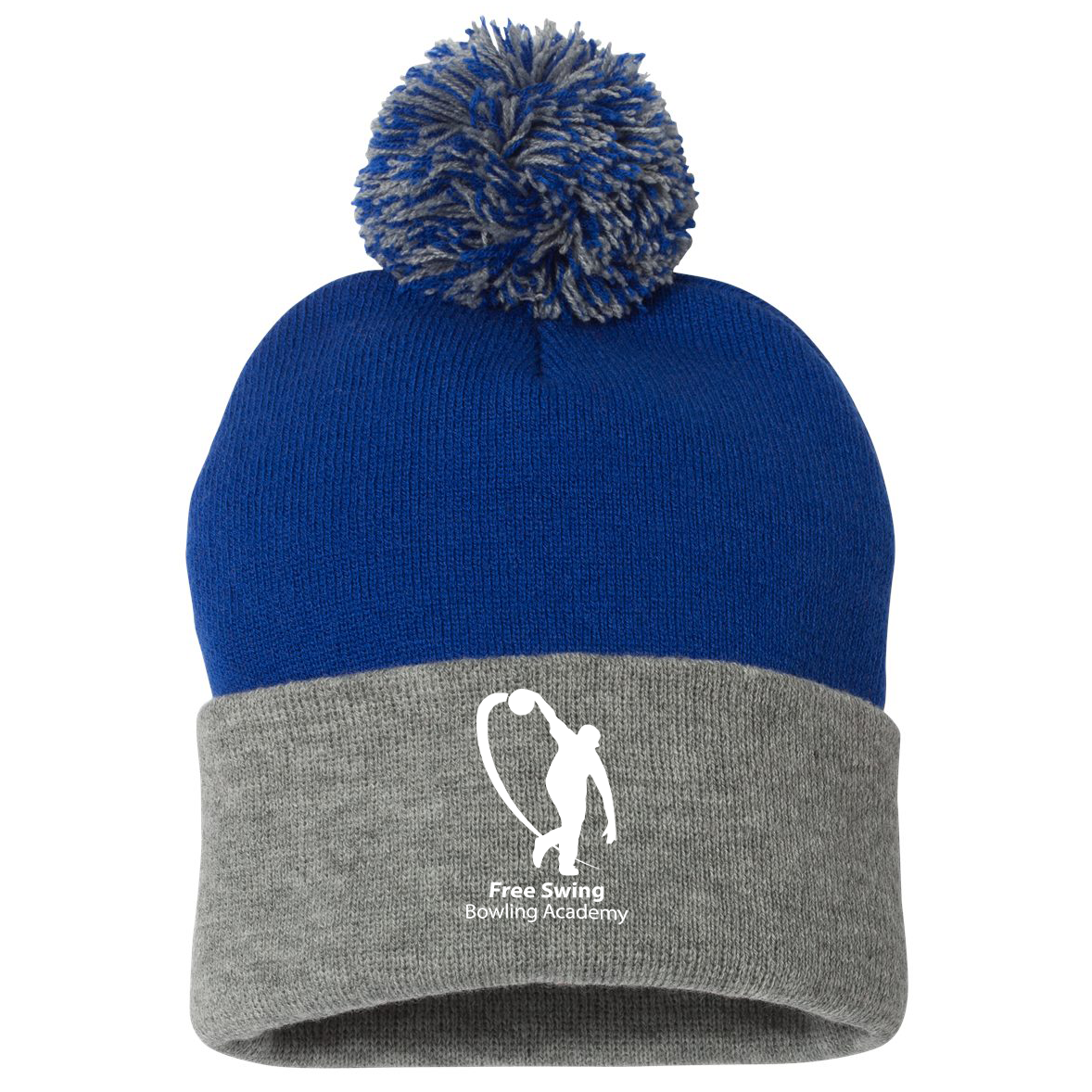 Free Swing Bowling Sportsman Pom-Pom Beanie