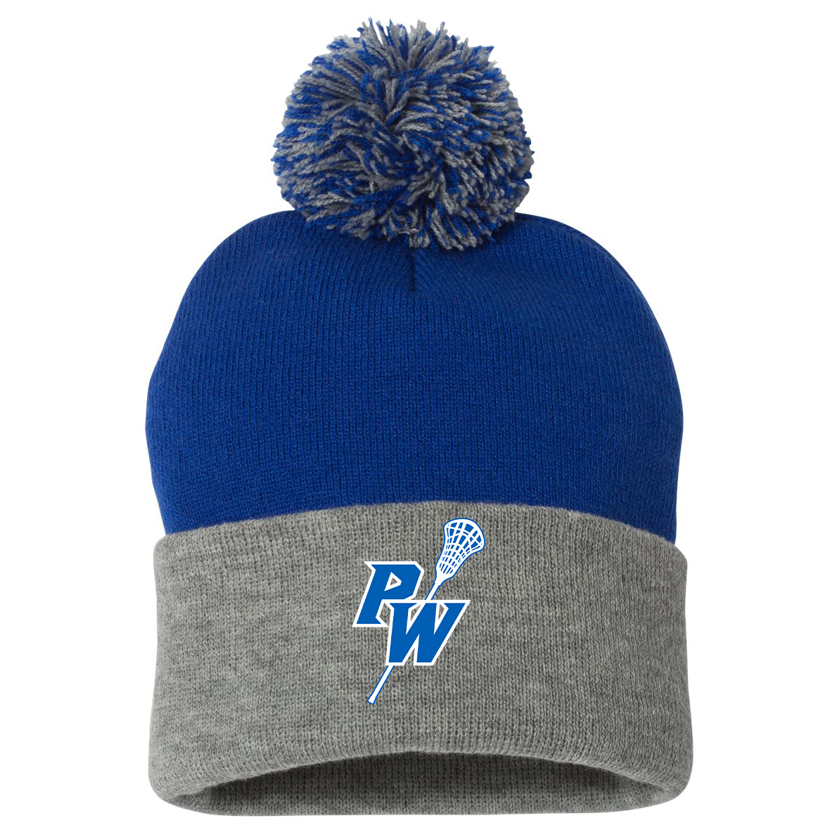 Port Washington Girls Lacrosse Sportsman Pom-Pom Beanie