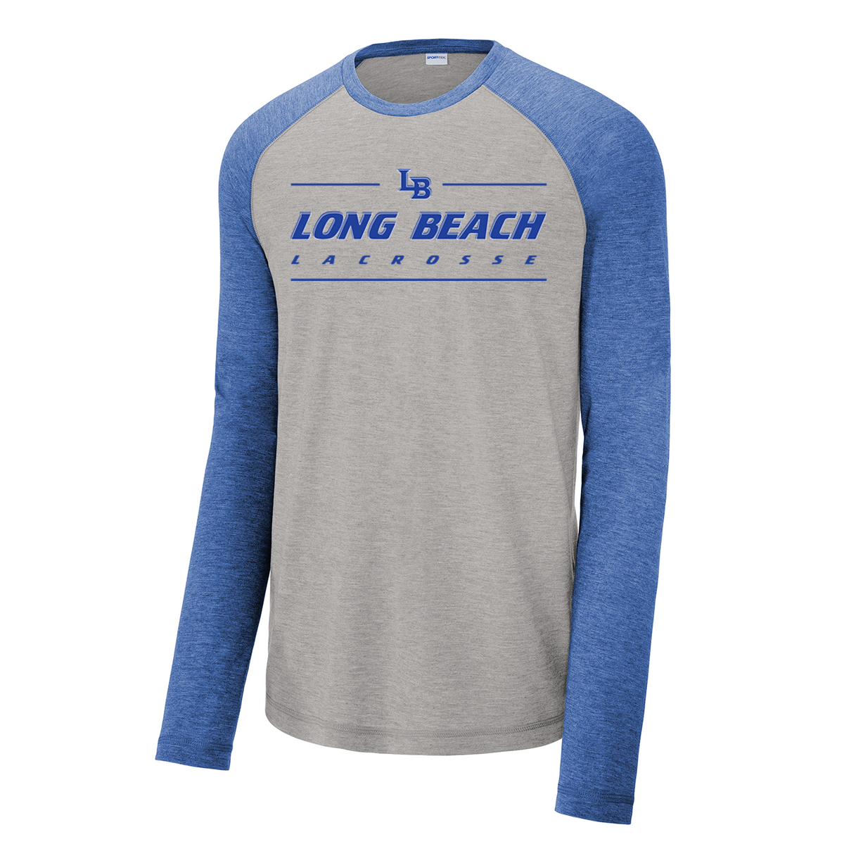 Long Beach HS Lacrosse Long Sleeve Raglan CottonTouch