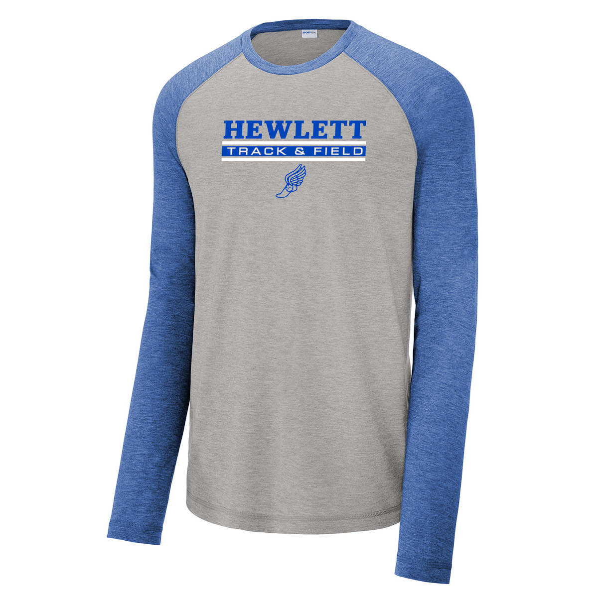 Hewlett Track & Field Long Sleeve Raglan CottonTouch