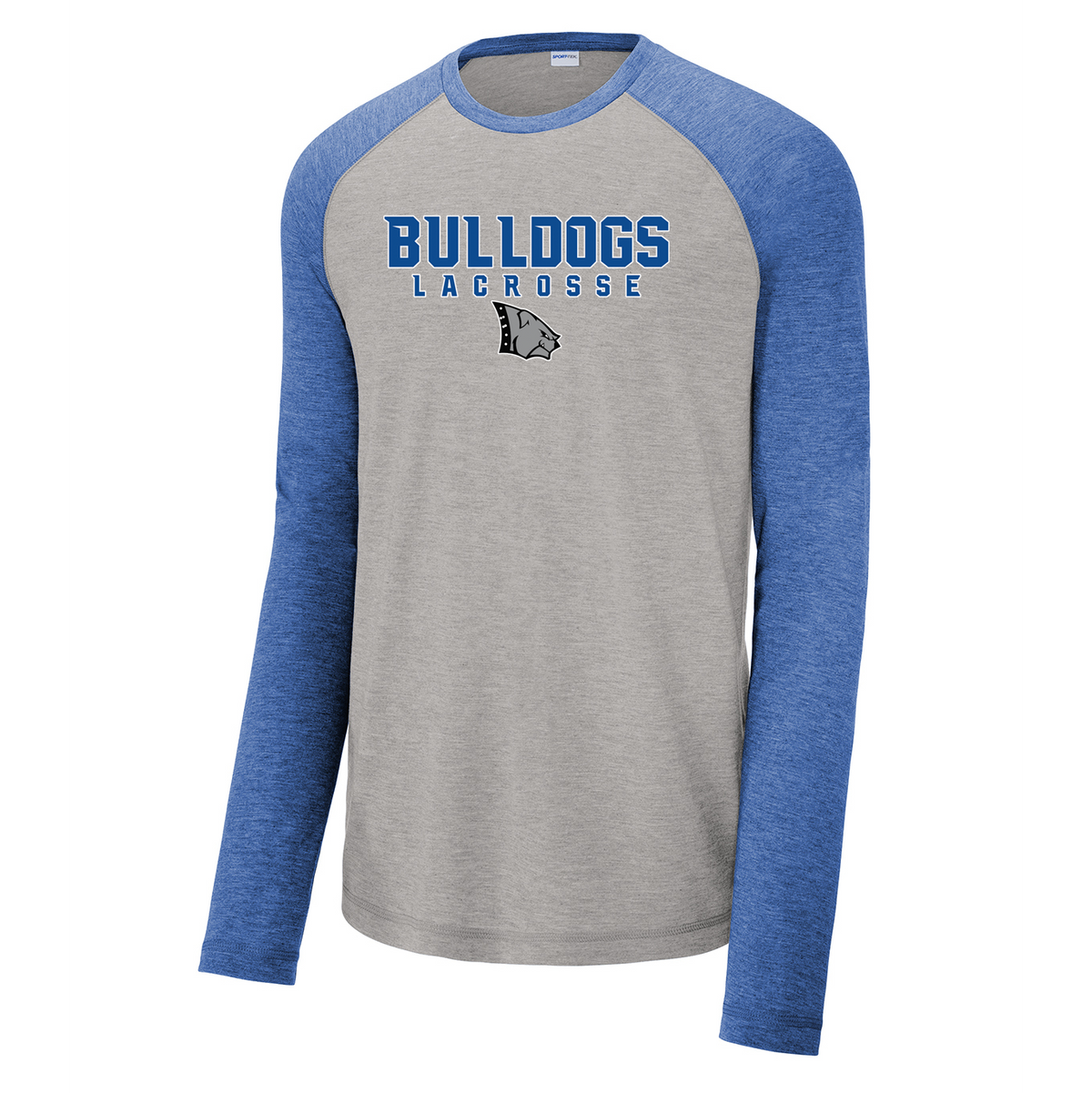 WB Bulldogs Lacrosse Long Sleeve Raglan CottonTouch