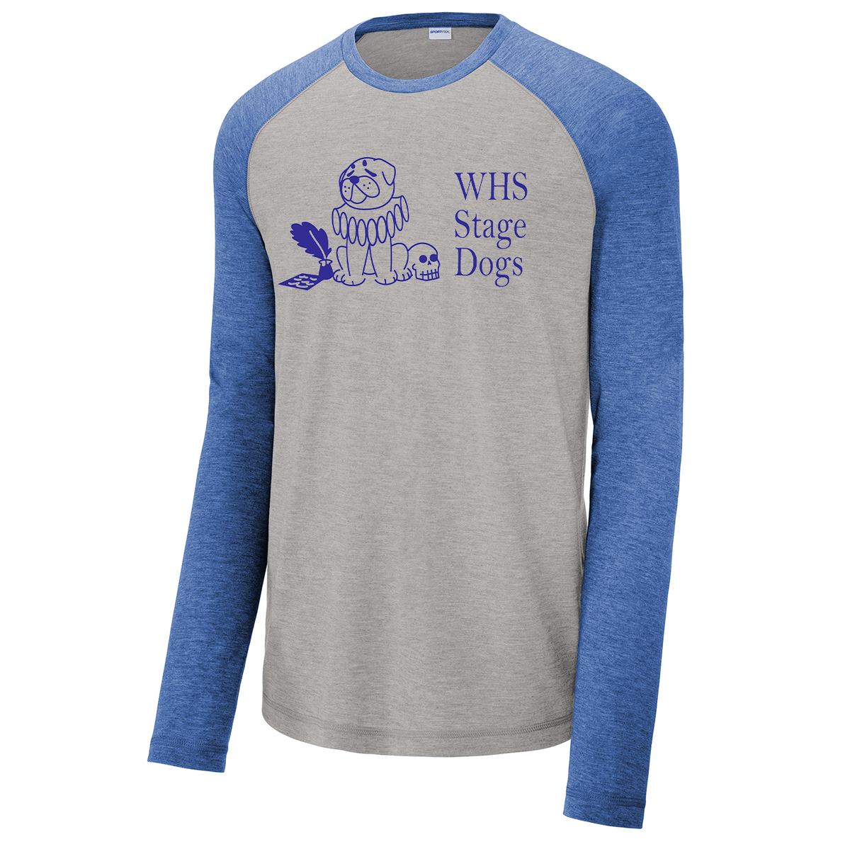 Westerly HS Drama Club Long Sleeve Raglan CottonTouch