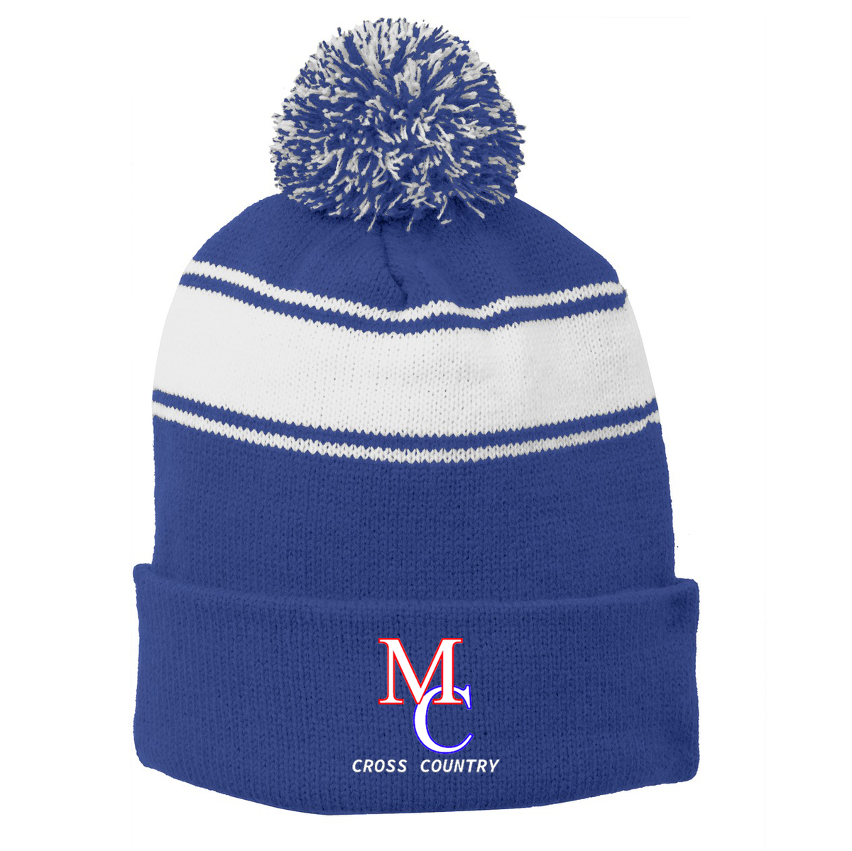 Middle Country Cross Country Pom Pom Beanie