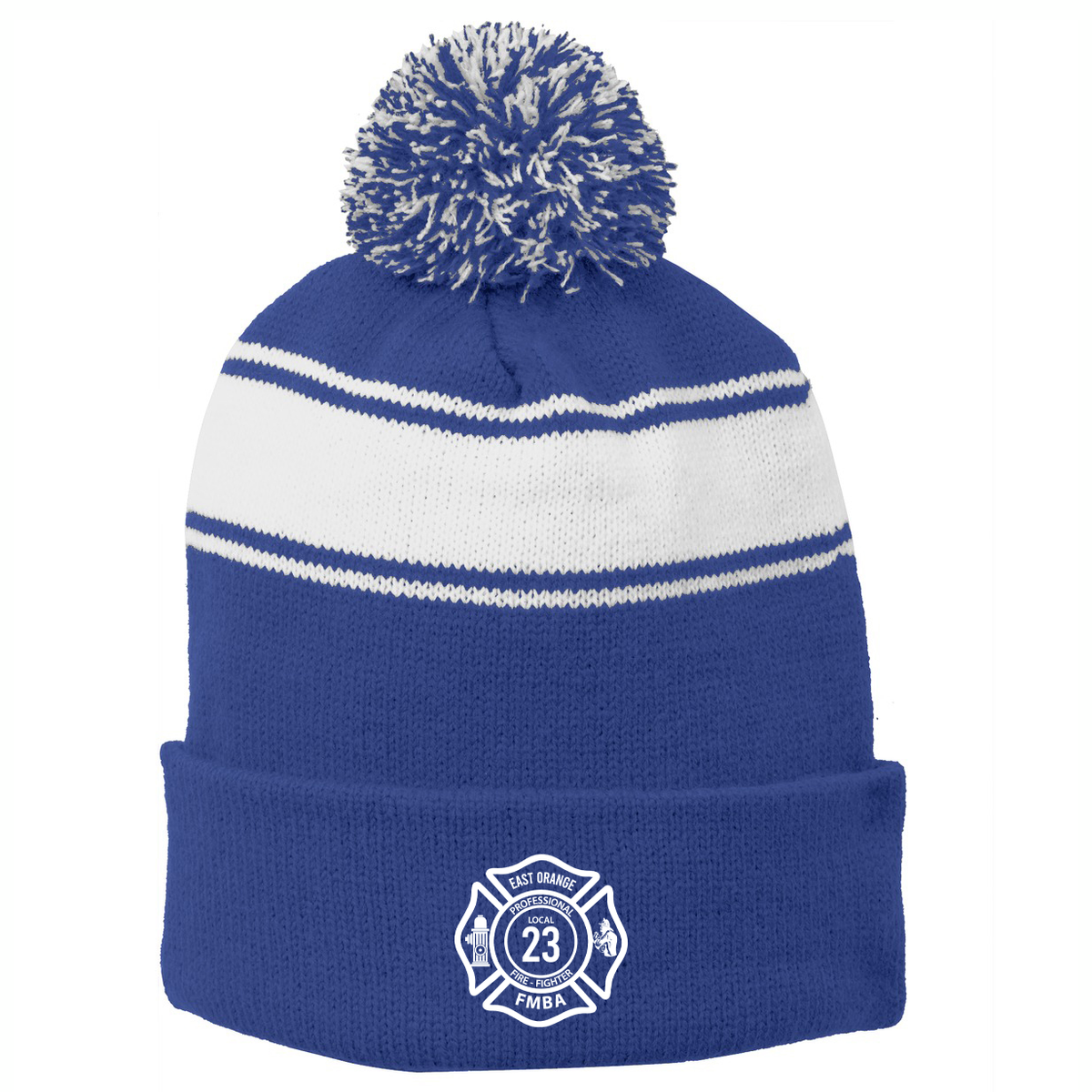 East Orange Local 23 Pom Pom Beanie