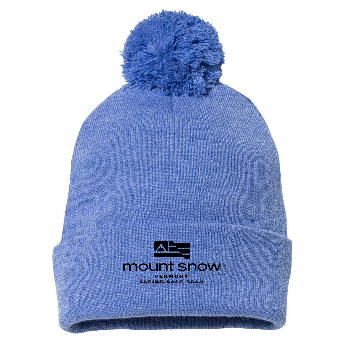 Mount Snow Sportsman Pom-Pom Beanie