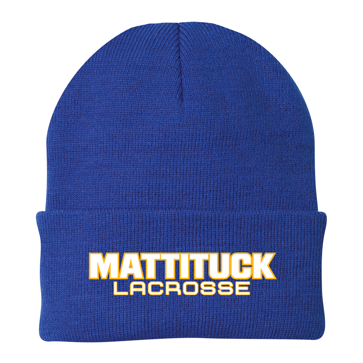 Mattituck Lacrosse Knit Beanie