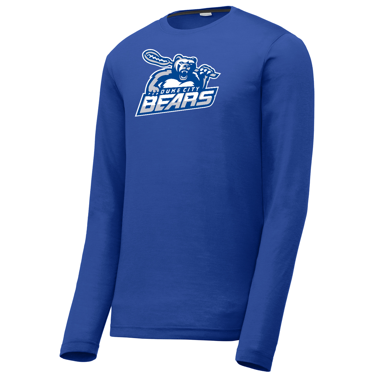 Duke City Bears Lacrosse Long Sleeve CottonTouch Performance Shirt
