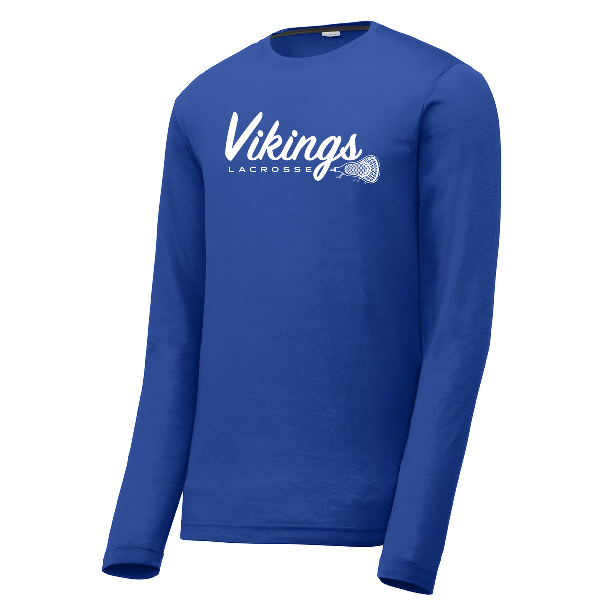 Valley Central Vikings Boys Lacrosse Long Sleeve CottonTouch Performance Shirt