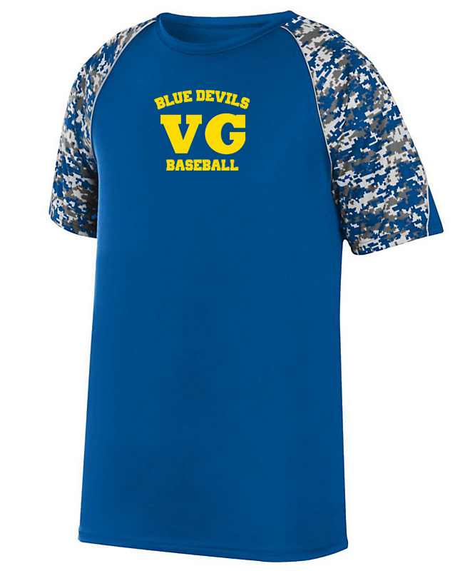 Blue Devils Baseball Digi-Camo Performance T-Shirt