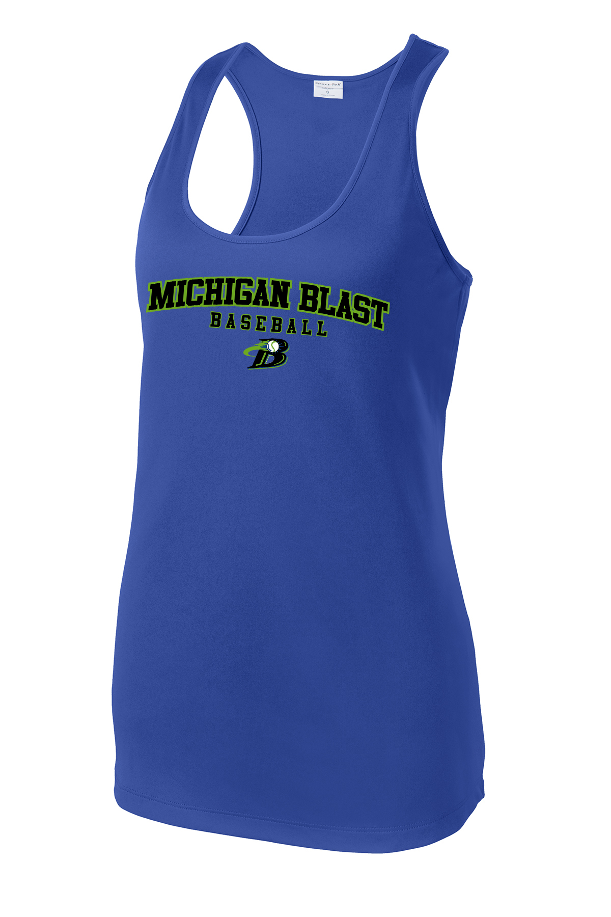 Michigan Blast Elite Baseball Women's Racerback Tank