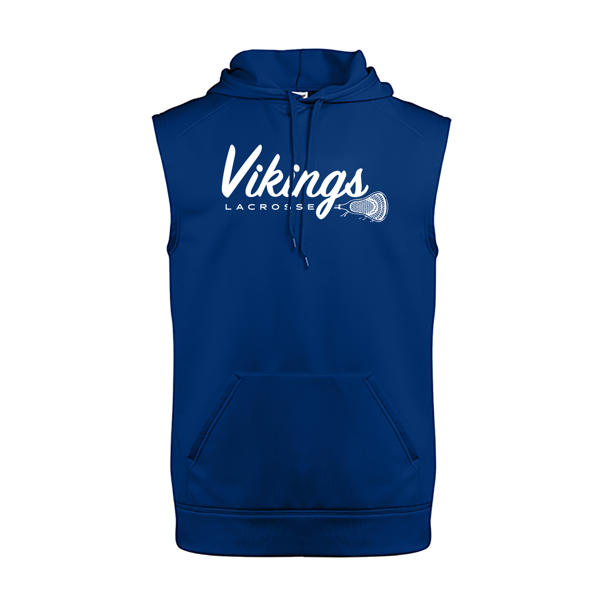 Valley Central Vikings Boys Lacrosse Performance Sleeveless Hoodie