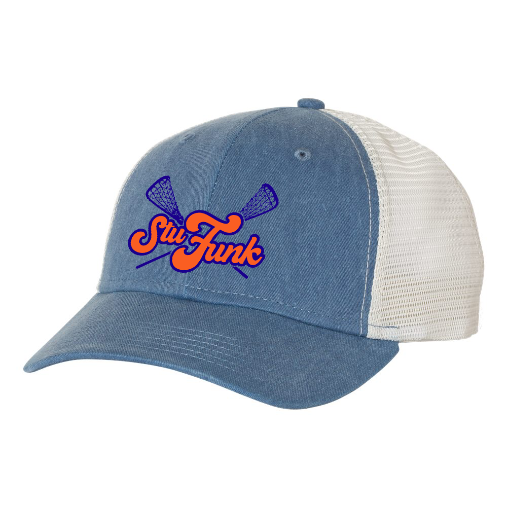 StuFunk Lacrosse Vintage Trucker Hat