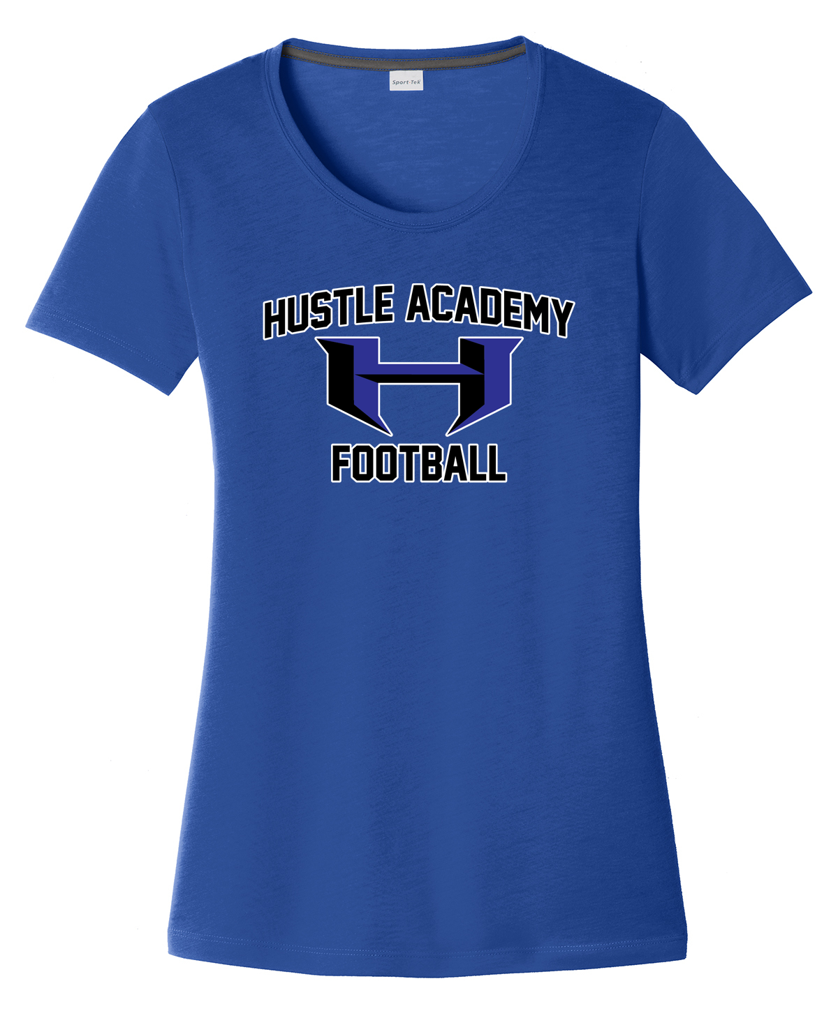 Hustle Academy Football Women's CottonTouch Performance T-Shirt