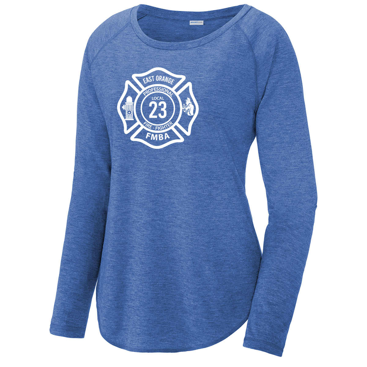 East Orange Local 23 Women's Raglan Long Sleeve CottonTouch