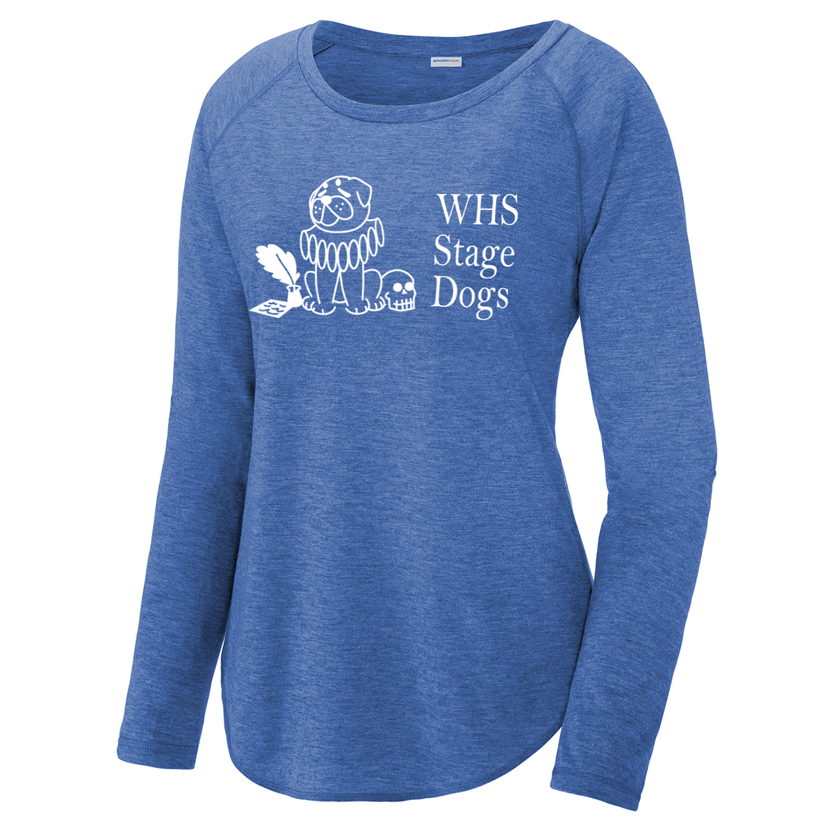 Westerly HS Drama Club Women's Raglan Long Sleeve CottonTouch