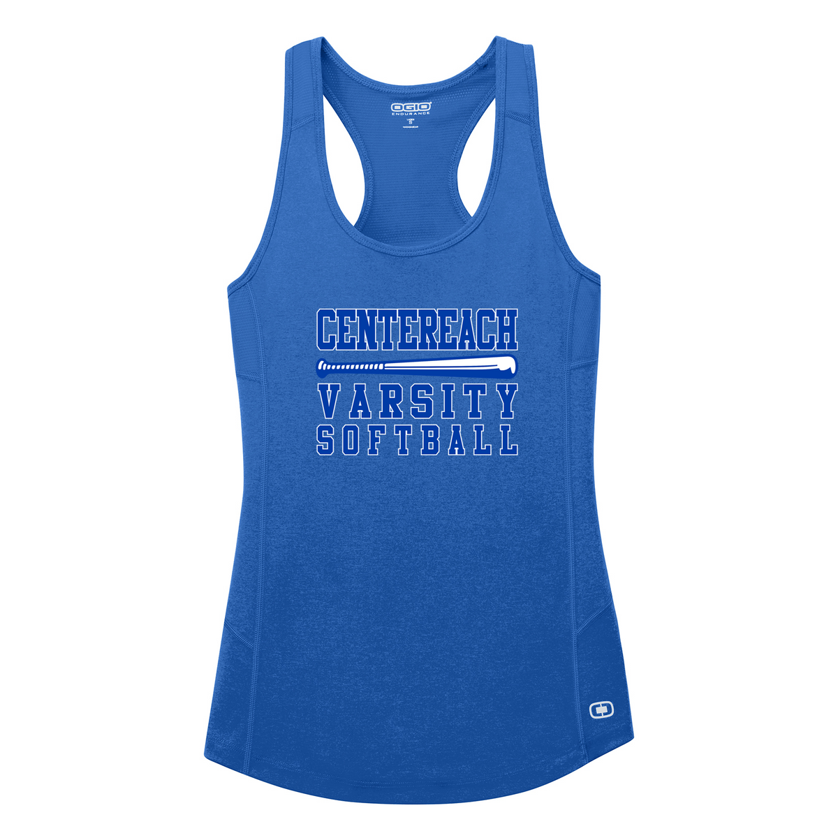 Centereach Varsity Softball OGIO® Endurance Ladies Racerback Tank