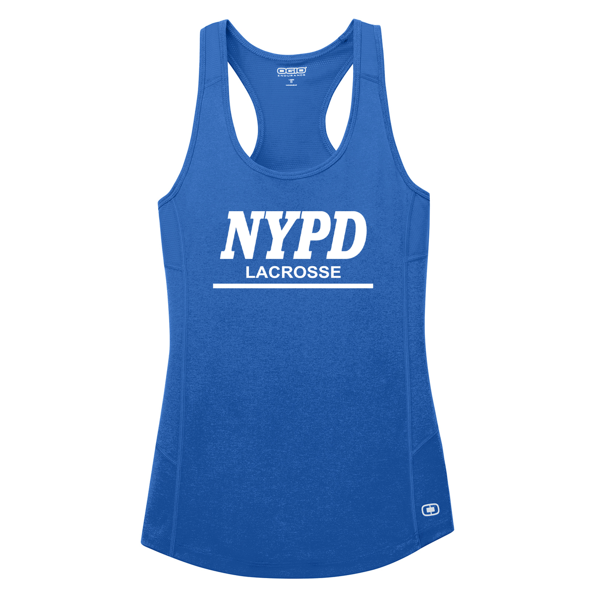 NYPD Lacrosse Endurance Ladies Racerback Tank