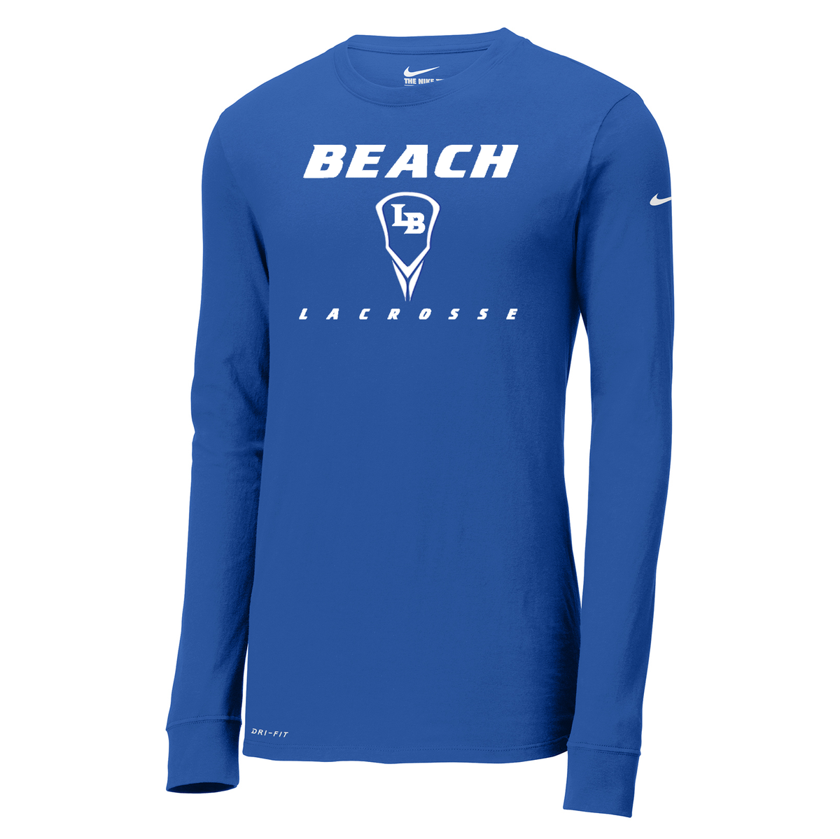 Long Beach HS Lacrosse  Nike Dri-FIT Long Sleeve Tee