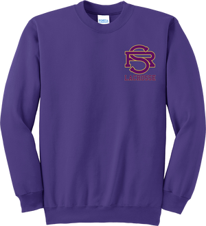Saint Raphael Lacrosse Purple Crew Neck Sweatshirt